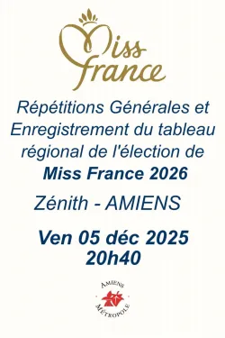 REPETITIONS - MISS FRANCE 2026